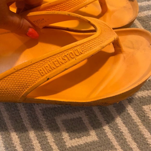 Birkenstock Bright orange Waterproof Sandals - Picture 4 of 8